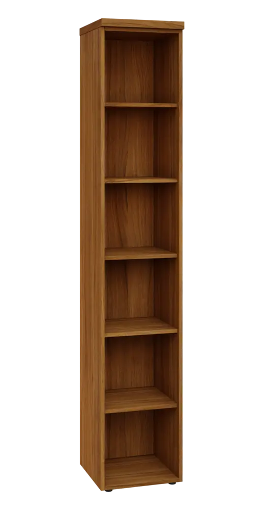 SIN 6 - 4N kancelářská skříň, nika, 2170x400x400, ořech světlý